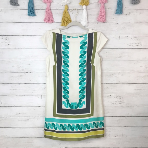 Milly of New York Dresses & Skirts - Milly of New York Geometric Silk Shift Dress